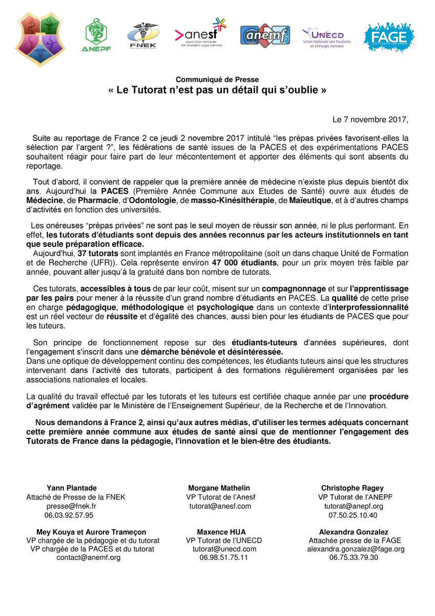 ANEPF Pharmacie tweet media