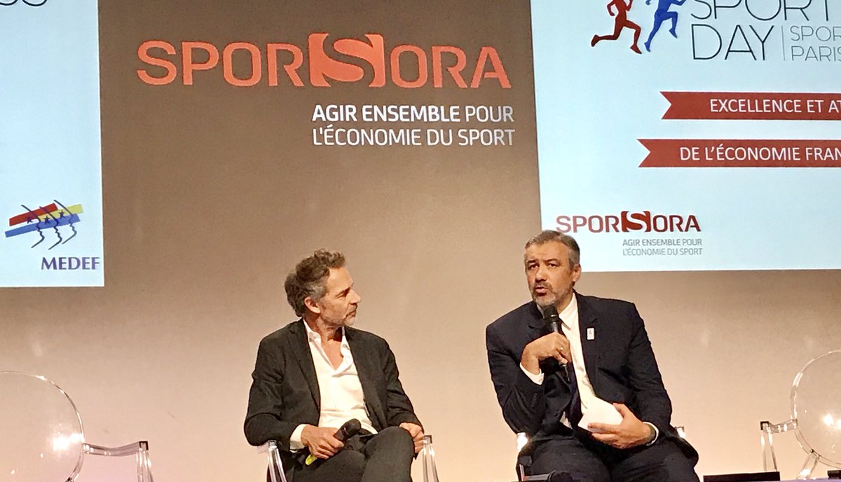 LaurieChampin's tweet photo. #SBDAY17 @ethobois : “Il fallait qu’avec @Paris2024 tout soit joué en juillet à Lausanne avec @EmmanuelMacron avant #doubleattribution https://t.co/KW78mWp11e