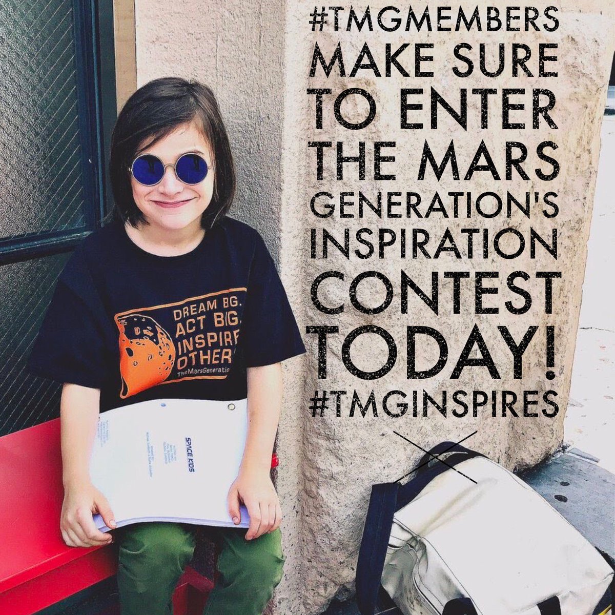 TheMarsGen's tweet photo. Looking for #space swag? #TMGmembers share photos & videos of what inspires you to enter our contest! https://t.co/Gvy7nlrNXW #TMGinspires https://t.co/8Jg4uZ0TPM