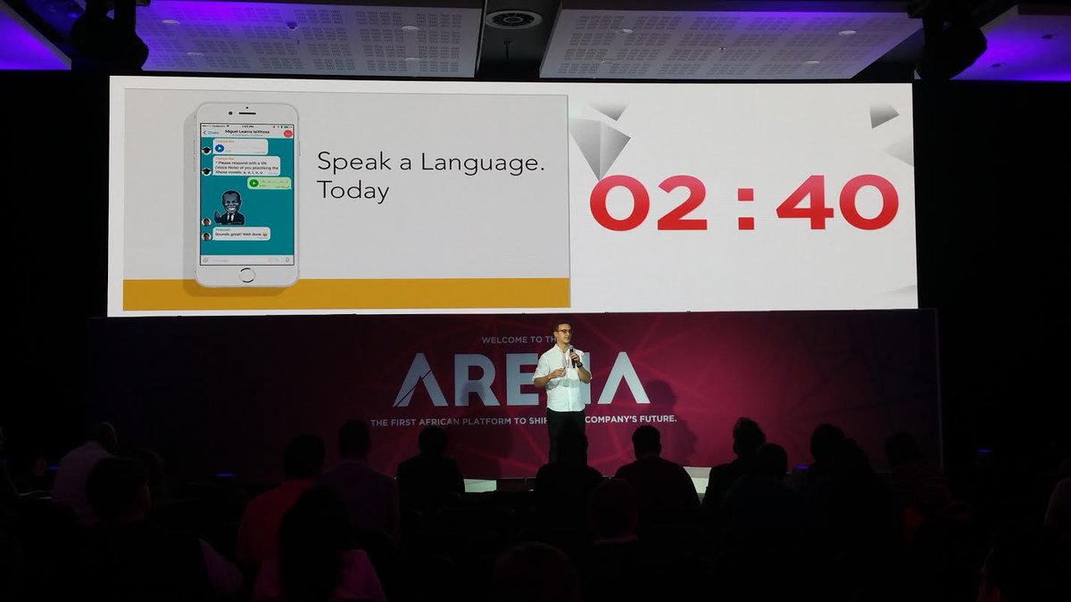 injiniedtech's tweet photo. @uthinitech pitching at #Africarena2017 : well done @miguela_dacosta ! https://t.co/KfO2fPUaL5