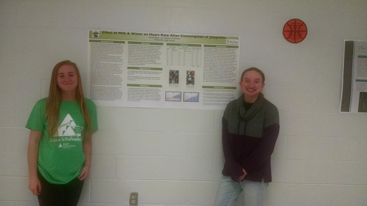 PHSBiomedJobe's tweet photo. Proud of these BI students for creating, conducting, and sharing their physiological studies. Their final posters look great! https://t.co/rvgJ2sATfC