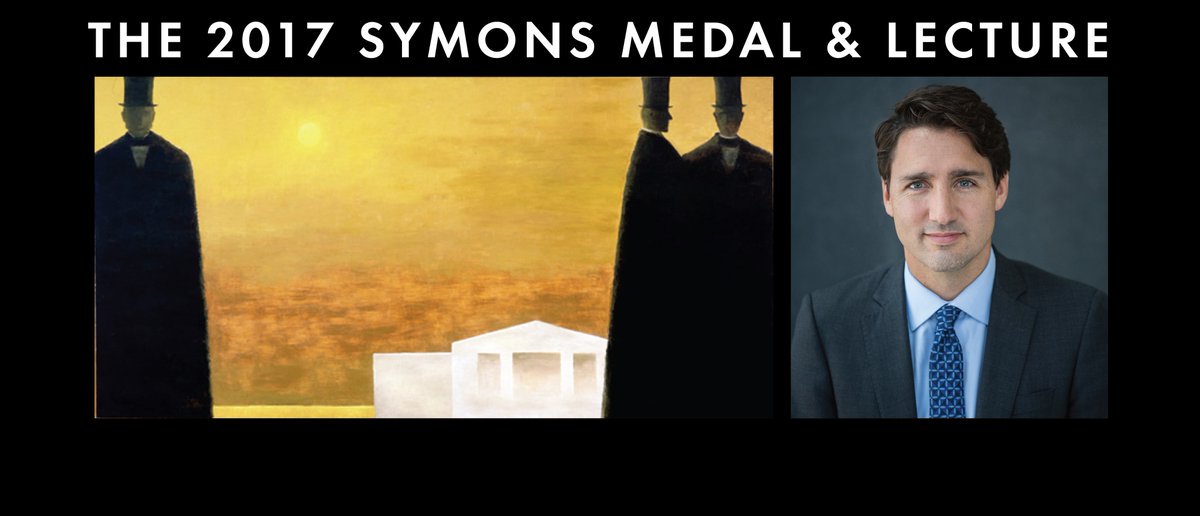 auCACC's tweet photo. Le Centre des arts de la Confédération annonce que @JustinTrudeau recevra la médaille Symons 2017. https://t.co/hdwAkBZIEk #Symons2017 https://t.co/OP31wbNchp