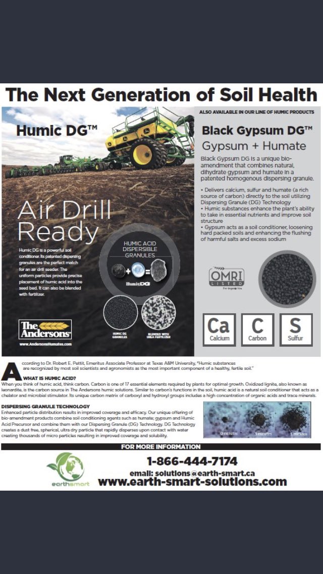 BryceWalker89's tweet photo. Off to #AgriTrade17 to talk plant and soil health. #EarthSmart #HumicDG #BlackGypsumDG https://t.co/HW356acYi1