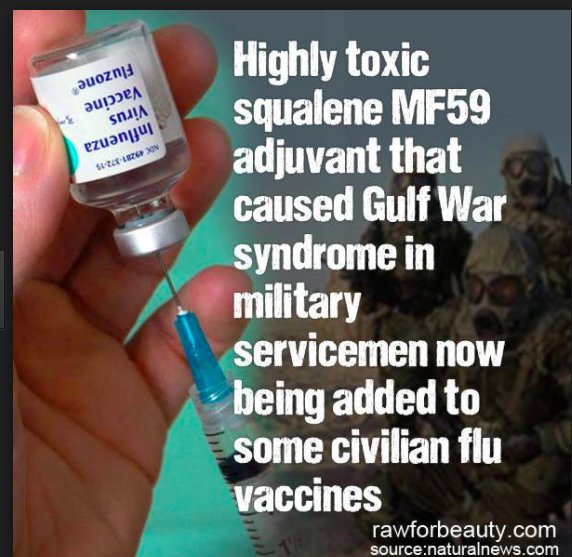 TexasMFA's tweet photo. Happy #veteransday! Did you know that #squalene from the anthrax vaccine has been implicated in gulf war syndrome? #vaxwithme #TxMFA https://t.co/7OKZW66mWf