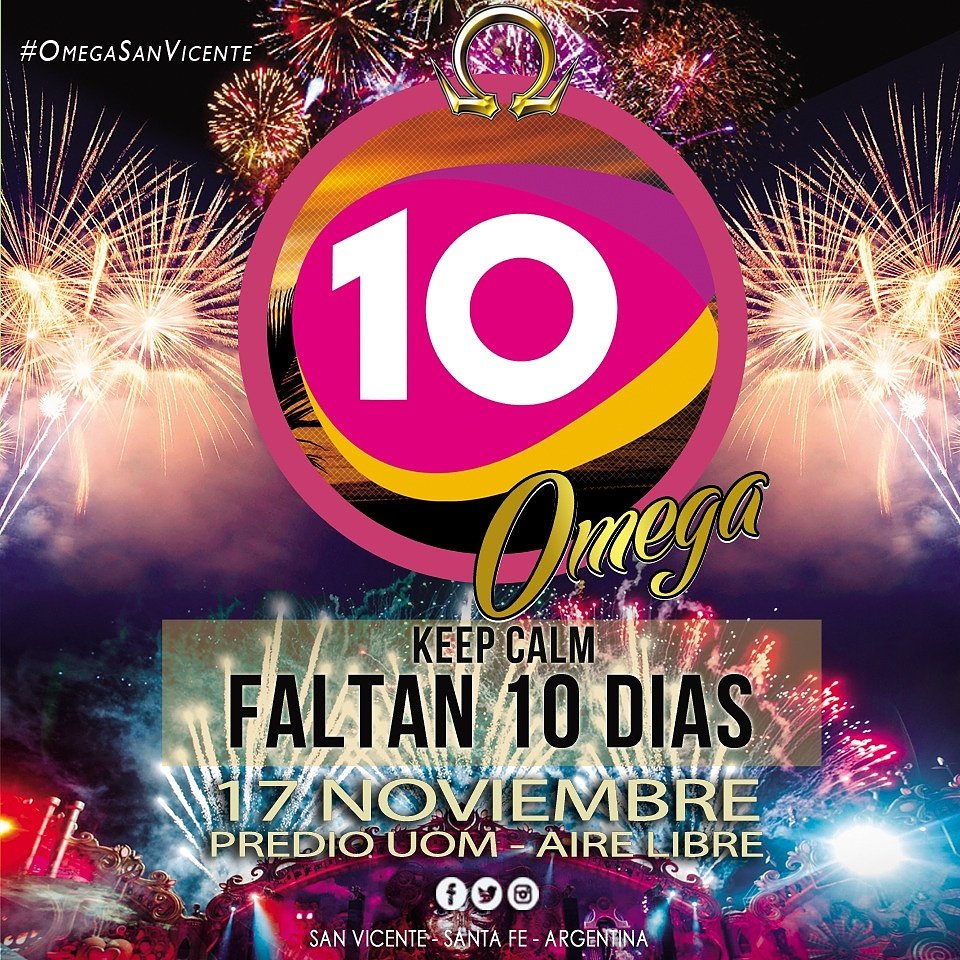 Camacho_2018's tweet photo. 💥10 Días! Para que te la des en la 🍐,El 17 de Noviembre, San Vicente tiene fiesta! 
🎟ANTICIPADAS EN VENTA!!
#NoTeDuermas 👑 @Omega.sanvicente https://t.co/OHaZIYfh5a