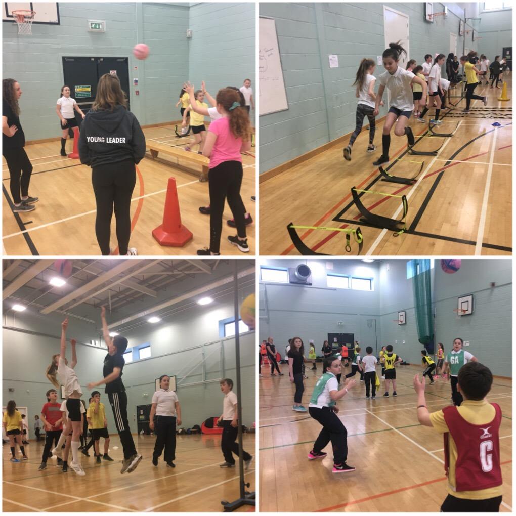 EDLC_Leisure's tweet photo. Great netball festival held @StNiniansPE today. Well done to all those who took part! #activeschools #netballleaders https://t.co/QC2epOKYMe