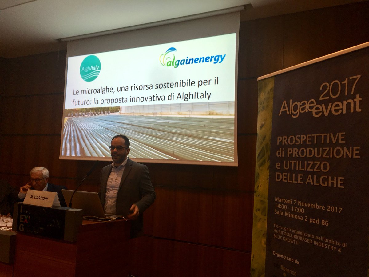Le #microalghe, una risorsa sostenibile per il futuro: la proposta di <a href="/AlghItaly/">AlghItaly</a> presentata a #Algaeevent 2017 <a href="/ecomondo/">Ecomondo</a>