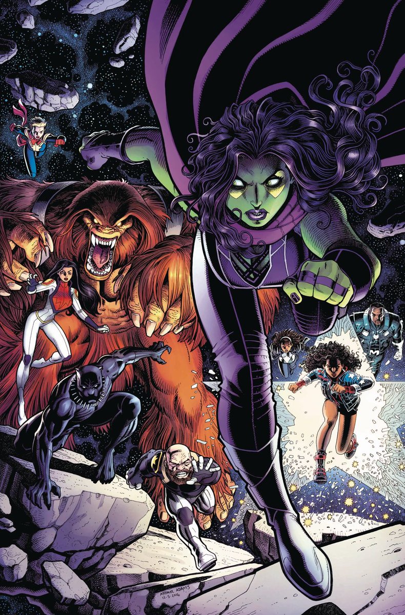 DailyArtAdams's tweet photo. Guardians Of The Galaxy cover https://t.co/YFeX2WRQgr