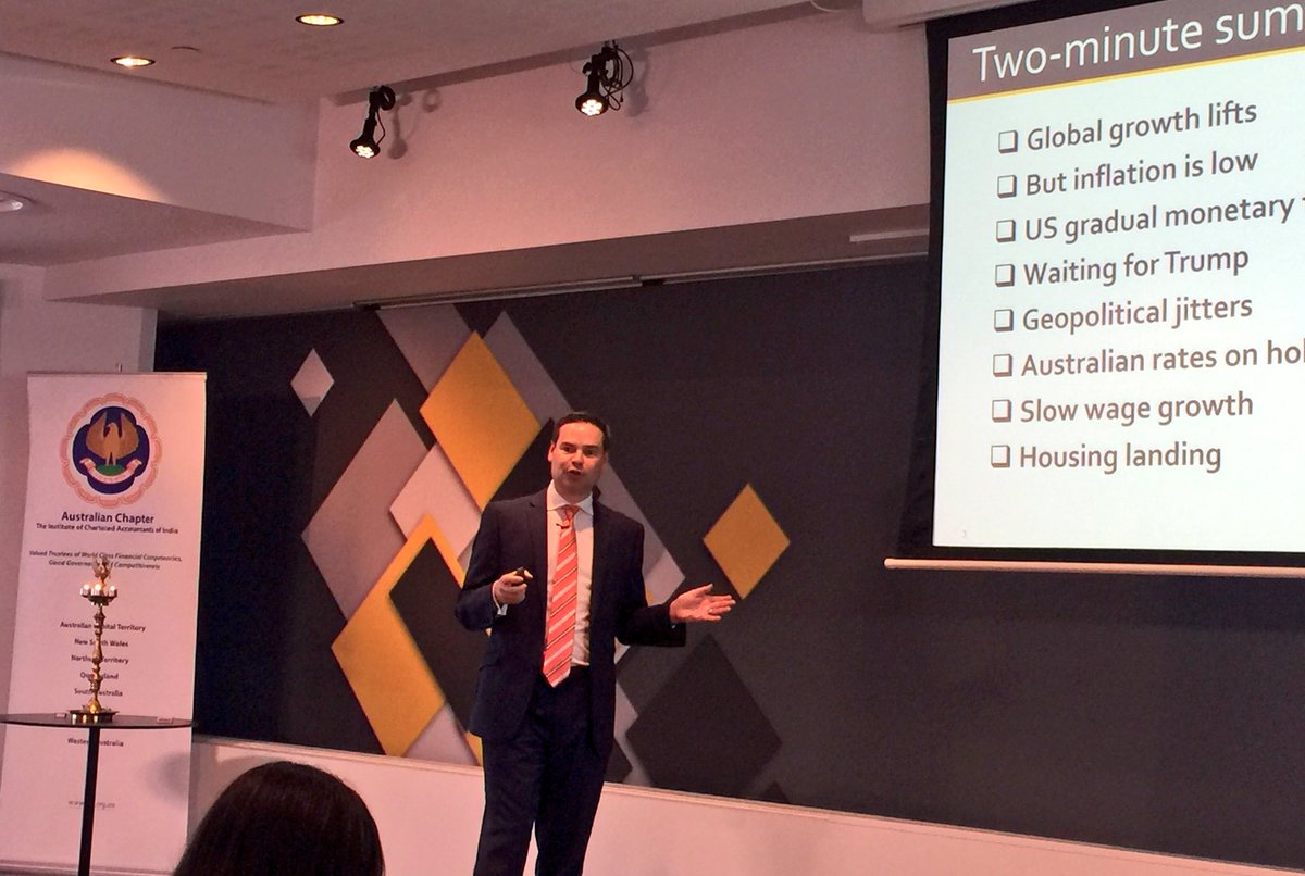 icaiau's tweet photo. Ryan Felsman @RyanFelsman Senior Economist, addressing our members @Yateen @cagopalm @icaiau @cpaaustralia @Chartered_Accts @CommBank @CommSec @PwC_AU @Silverhall_AU @riskwisdomfp @mcgrathnicol https://t.co/0re2zWQqB2