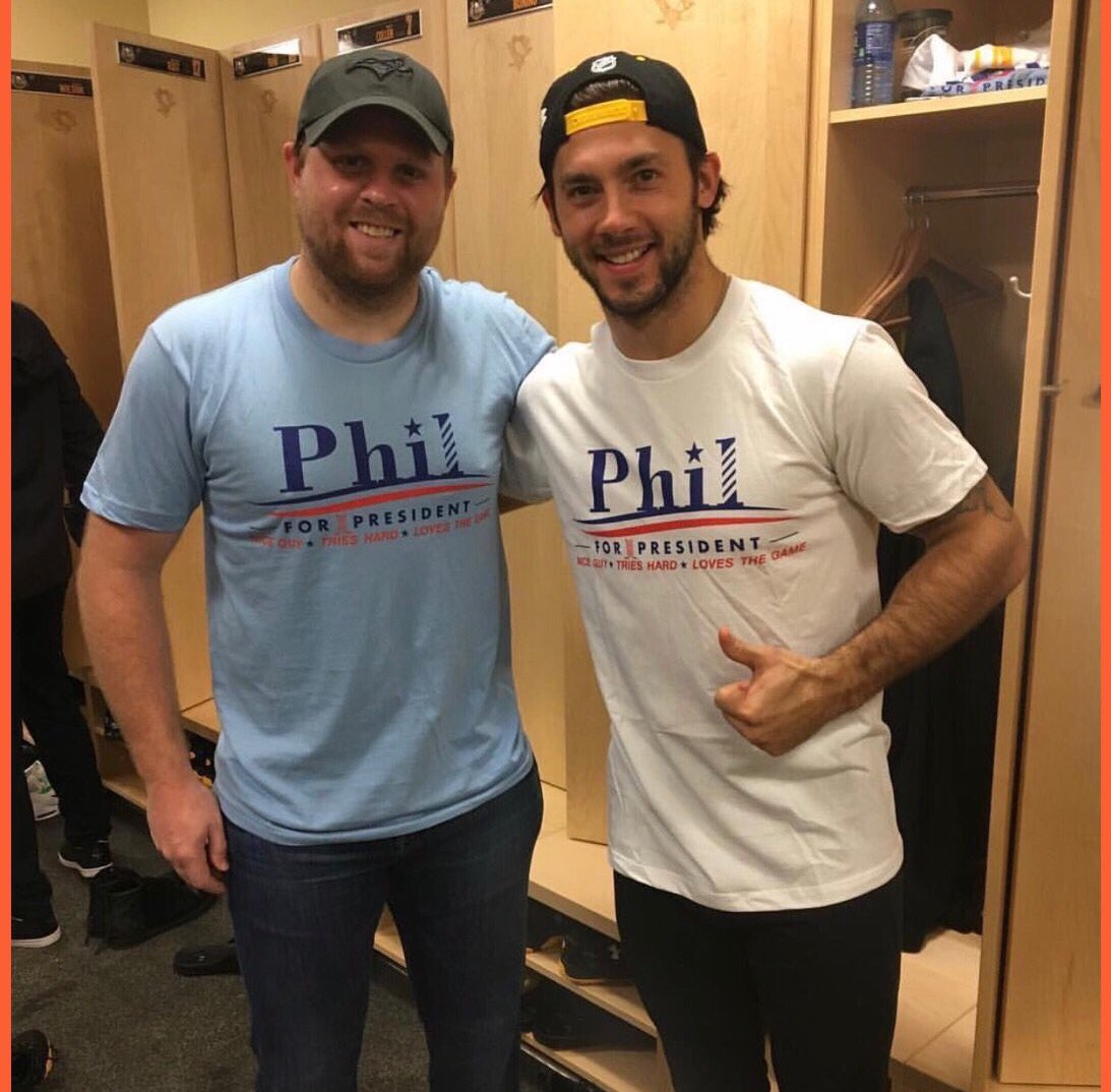ShopSinBin's tweet photo. A huge thanks goes out to @TomSestito23 for making this happen last year! #PhilforPresident https://t.co/UZjw1t2EQs