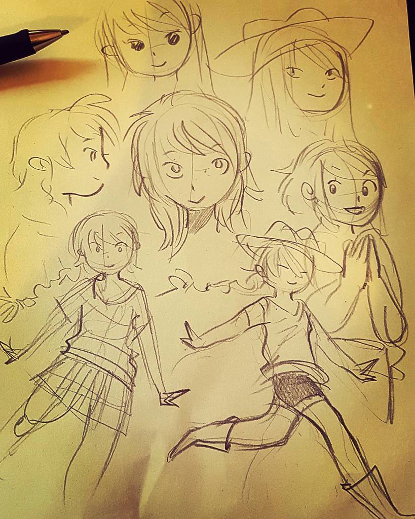 Olivia_Vieweg's tweet photo. More Sketch-Stuff. #sketch #cheappaper https://t.co/m0o97c1imo https://t.co/ryzLcdiHu1
