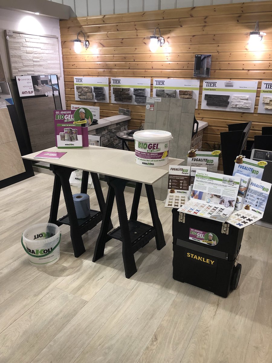 Chris_Kerakoll's tweet photo. All ready for the #Kerakoll #BioGel #NoLimits #minimeeting with #TileSuperstore Ringwood #FeelTheDifference #GelTechnology https://t.co/eAkGTxAsxr