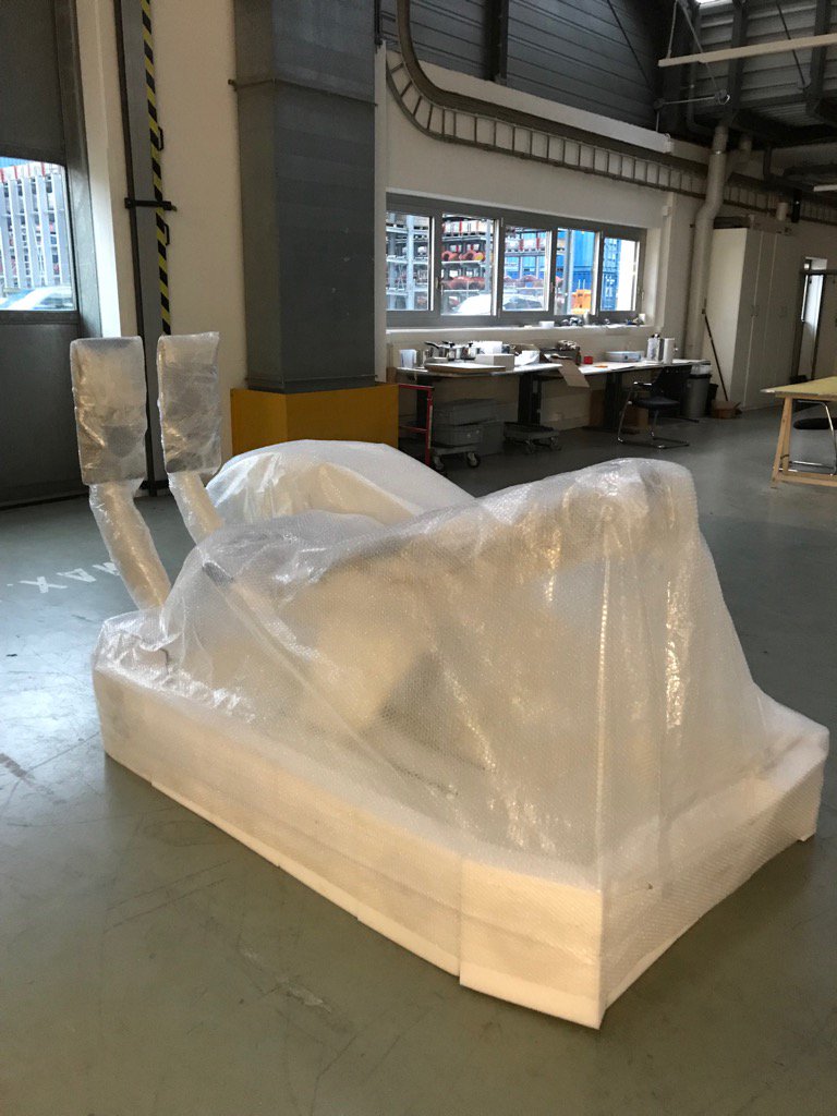 cybermax's tweet image. Allegro System ELITE mk3 ready to be shipped to U.S. Sassuolo Calcio! #allegrobot #dynamicdevices