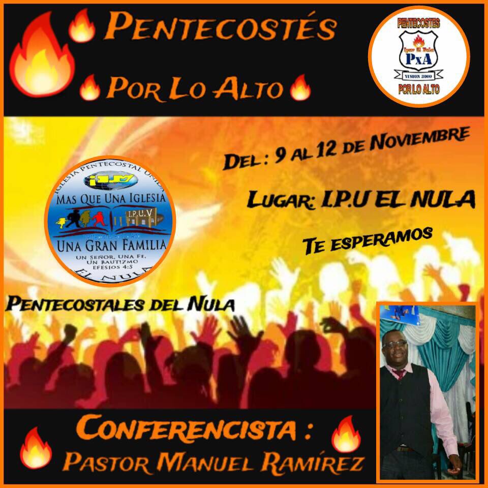 jholmanguatume's tweet photo. Te Invitamos y Esperamos en Los Pentecostales Del Nula. #Vision3000 #CrecimientoTotal. No te quedes de esta Gran Fiesta Pentecostal. https://t.co/YTY8W2B6MG