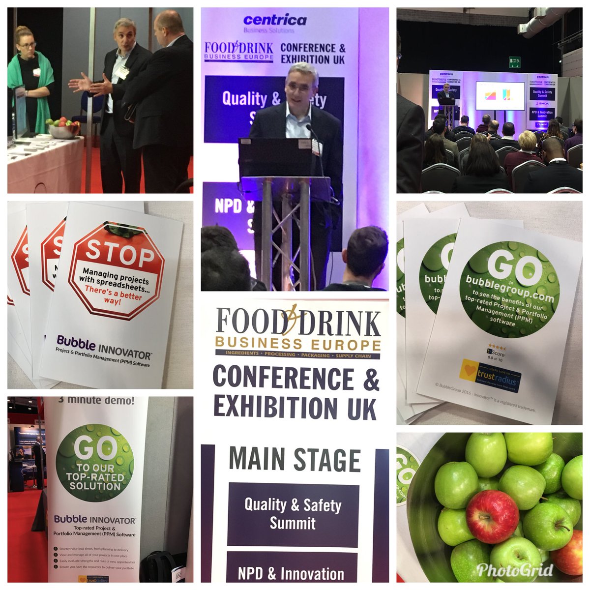 BubbleInnovator's tweet photo. @BubbleInnovator have already presented, but there’s still time to learn about our Top Rated #ppm #software. Visit stand B9 @FDBEXPO #FDBX17 https://t.co/YRIuZBgKTT