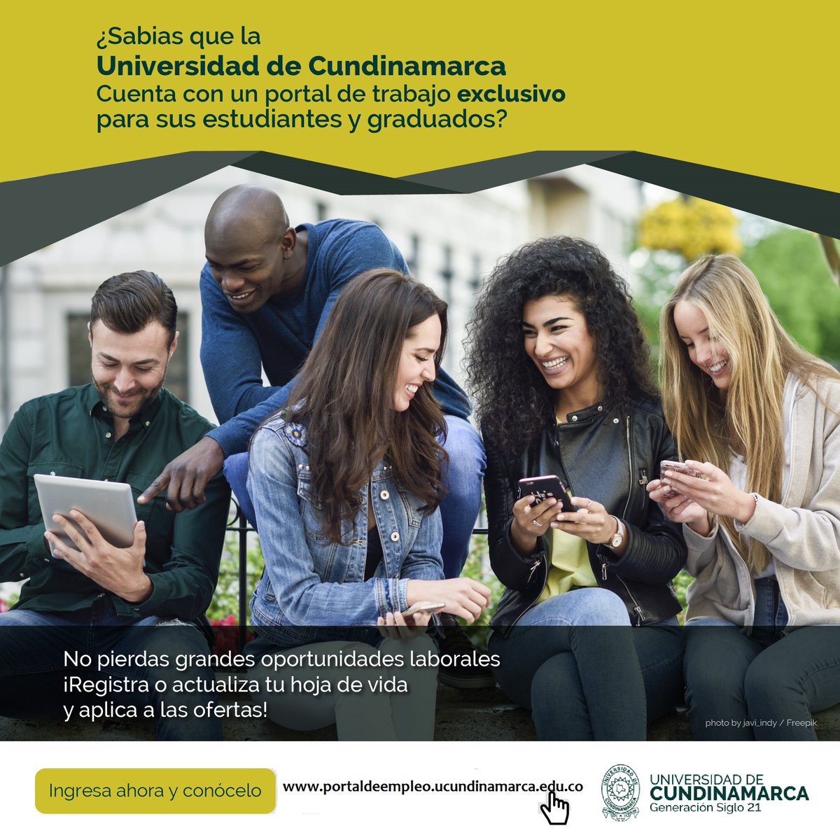 GraduadosUCundi's tweet photo. Portal de Empleo UCundinamarca
 https://t.co/YncWzgpAUy https://t.co/T9TKGWl27O