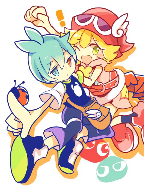 #無言で過去絵をあげる見た人もやる 東方以外の版権らくがき物で 