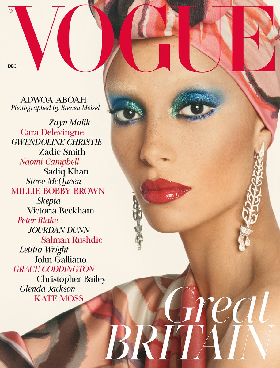 The face of #NewVogue? <a href="/gurlstalk/">Gurls Talk</a>'s @aboah_adwoa - styled by <a href="/Edward_Enninful/">Edward Enninful OBE</a>, photographed by Steven Meisel  vogue.uk/UPNtqc