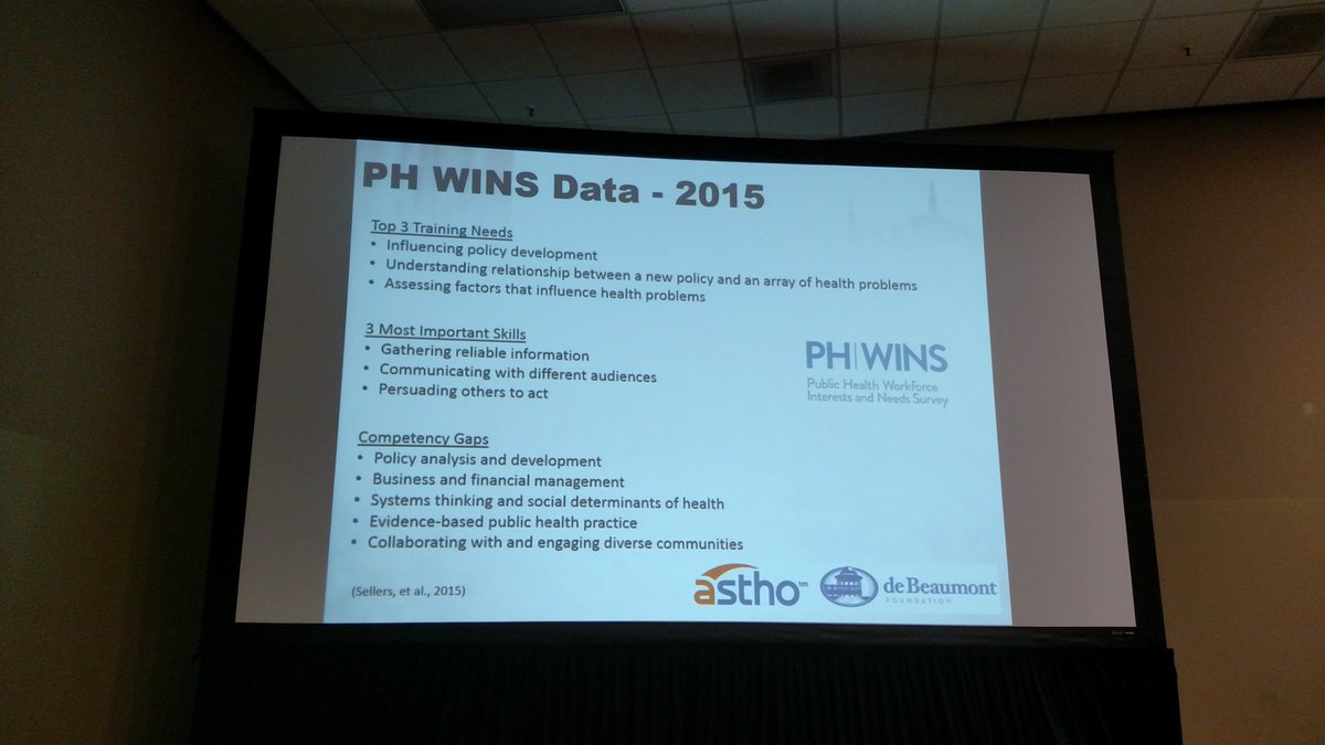 CEOMPHProgram's tweet photo. What is important to public health employers! https://t.co/TYdRkHn51E
