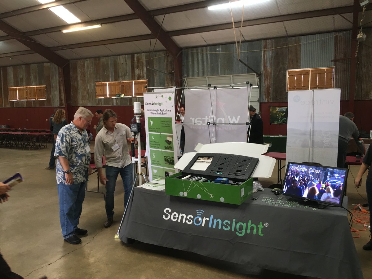 SensorInsight's tweet photo. We had a great time at #GrapeCamp this past weekend letting farmers know about our new #Agriculture Kits! #IoT >> https://t.co/wwiHw06S7s https://t.co/wep7B5tZ5I
