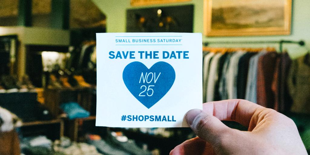 AmericanExpress's tweet photo. Get your business ready for #SmallBizSat! Build excitement with downloadable materials from the #ShopSmall Studio: https://t.co/w25aantaYj https://t.co/A5oPndxm98