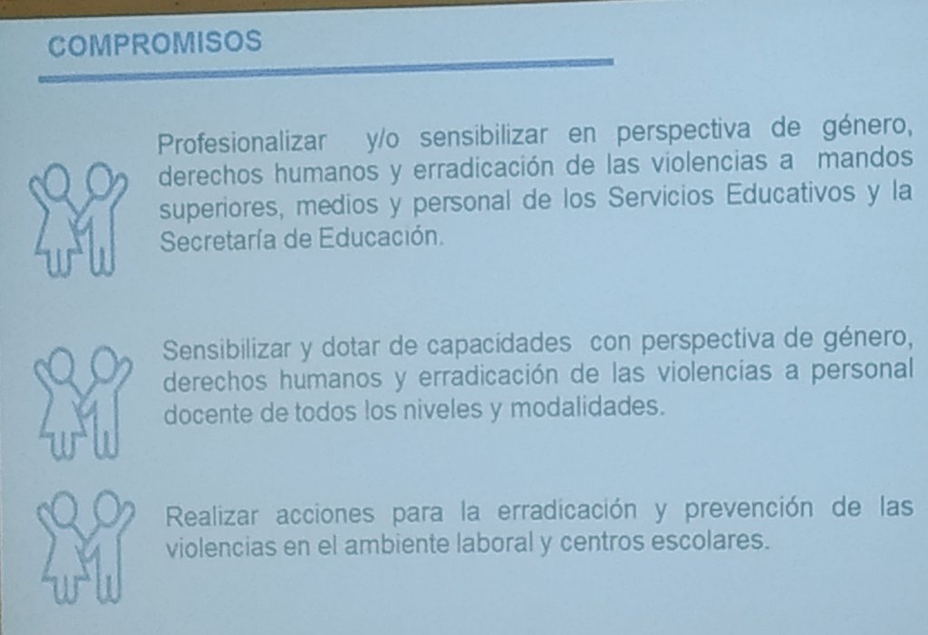 EMiraveteG's tweet photo. #Equipo @EducacionQR @IEEA_QROO los compromisos del #ComitedeIgualdadGenero @CarlosJoaquin @CandyRaygoza @MauricioLopezV @vladimirgaleana https://t.co/rlTyARFyhe