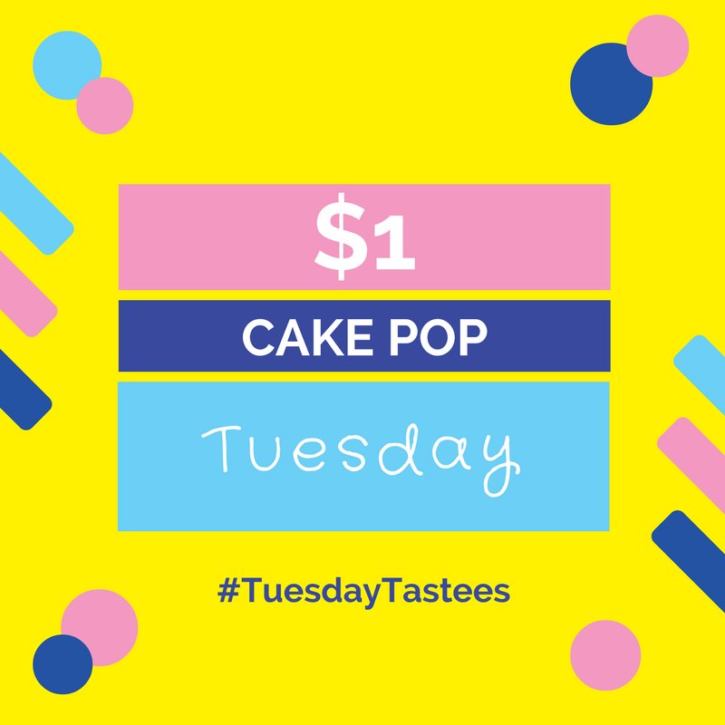 stlcakepops's tweet photo. #TuesdayTastees Come see us for $1 #cakepops until 3pm today! #stlcakepops #gotcakepops #stl #stlouis #stcharlesmo #treatyoself https://t.co/jHwYhLT4gs