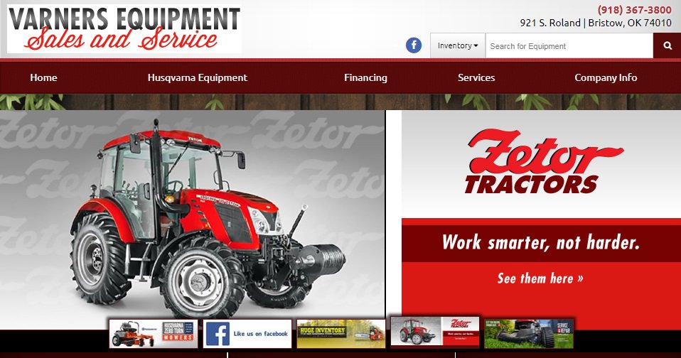 ZetorNA's tweet photo. #ZETORNA https://t.co/MdXHxB6VrH: Let me introduce you our #ZETOR dealer #VARNERS EQUIPMENT #BRISTOW, OK. https://t.co/X7a70L2GxW https://t.co/Kd8z4ADklX