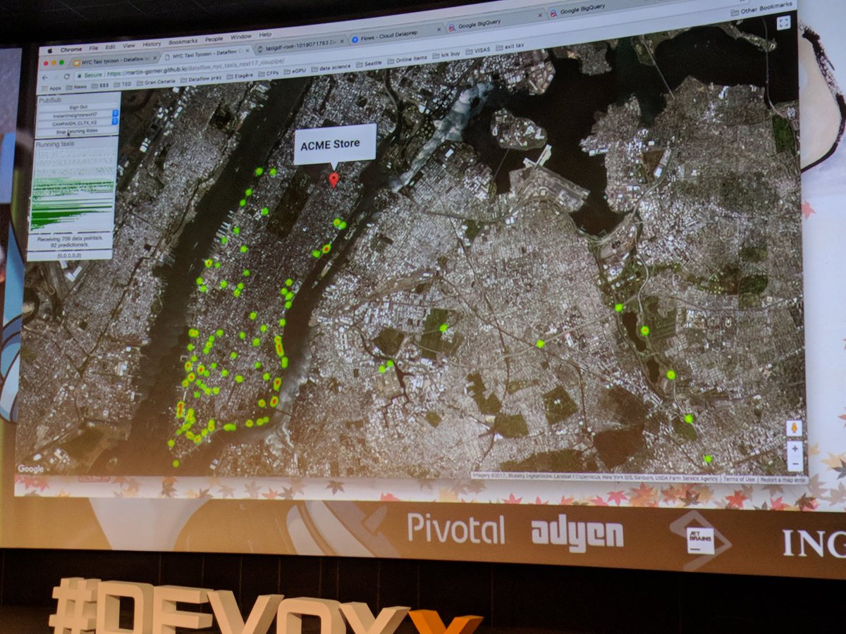 bartsaelen's tweet photo. Finally some GIS combined with big data @ #Devoxx @GeoSolutions_NV https://t.co/fZoNfOc1qE