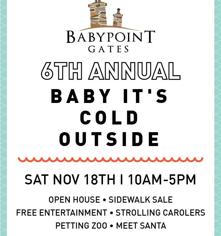 BabyPointGates's tweet photo. The 6th Annual: Baby It's Cold Outside! Saturday, November 18th. #BIAevents #Toronto #Free #Family #Fun https://t.co/Wn1789DRuJ