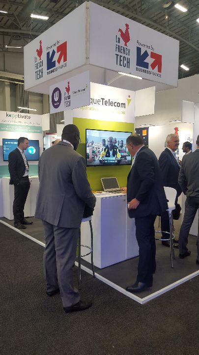 AfriqueTelecom's tweet image. Actuellement à l'#AfricaCom à Cape Town au pavillon "French Tech" #broadbandafrica #internet #satellite #afriquetelecom