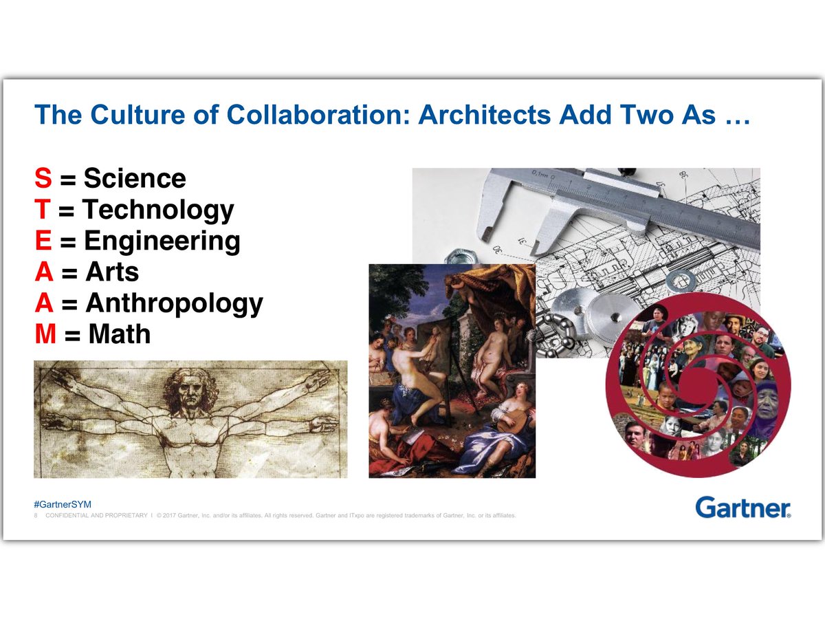 HarryPorterCF's tweet photo. #architecture requires #DesignThinking to solve our #digital problems #Gartner_Sym @Gartner_SYM @computerfutures https://t.co/qWuNk80TIQ