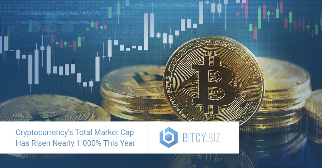 bitcy_biz's tweet photo. Cryptocurrency's Total Market Cap Has Risen Nearly 1 000% This Year
#bitcynews #bounty39 #bitcoin #BTG #bonus #money https://t.co/ARUImRRGr5 https://t.co/8PBnevSoo8