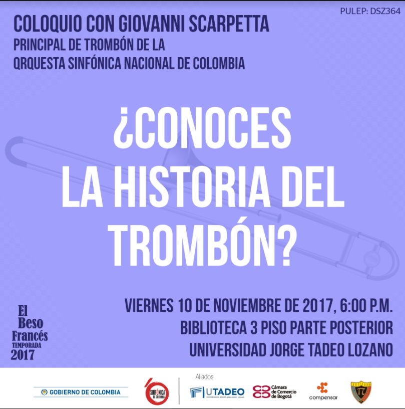 Utadeo_edu_co's tweet photo. #SinfónicaenUtadeo| No solo serán nuestros invitados de lujo este 10 de noviembre en Auditorio Fabio Lozano... https://t.co/sbeoI9utUY