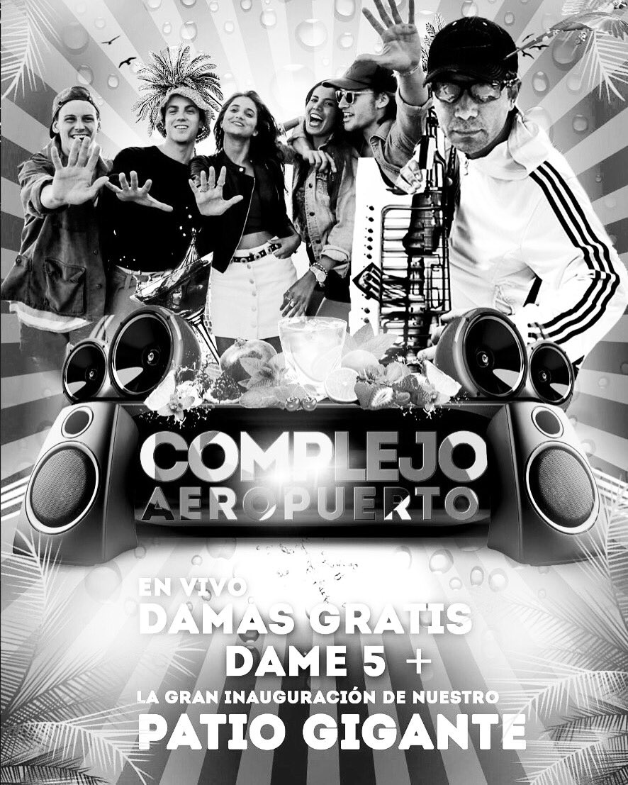AeroComplejo's tweet photo. Queres entrar GRATIS a la GRAN NOCHE??? 
RT RT RT RT RT RT 
DAMAS GRATIS (1:30 Hs)
DAME 5 
Gran Re Apertura de Nuestro Patio https://t.co/0PB60jnhqO