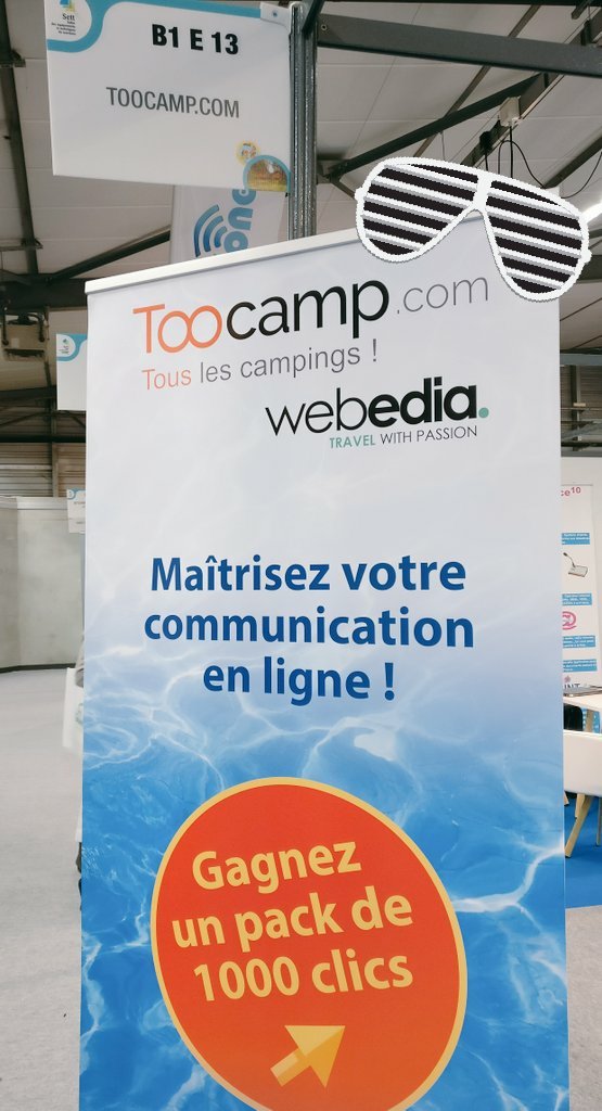agenceItCom's tweet image. Avec @Toocamp, le premier guide partenaire des #campings au #Sett17 à Montpellier! Rdv StandE13 HallB1.