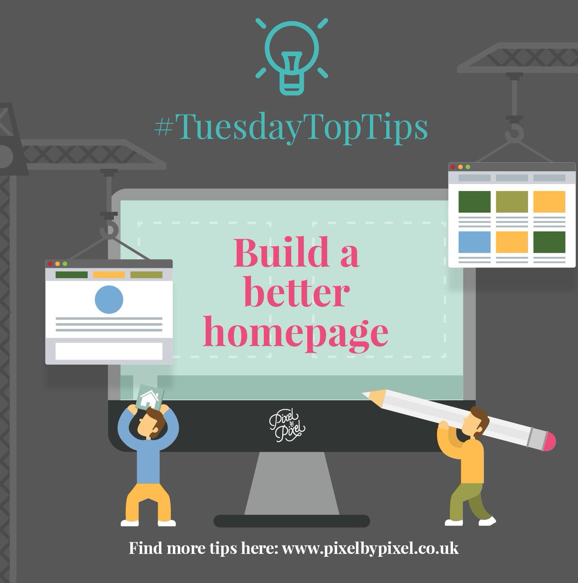 PixelbyPixelweb's tweet photo. Regardless of your website's function (e-commerce, organizational, non-profit, etc), the homepage is like a storefront window
#website #tips https://t.co/S48RFyEnlB