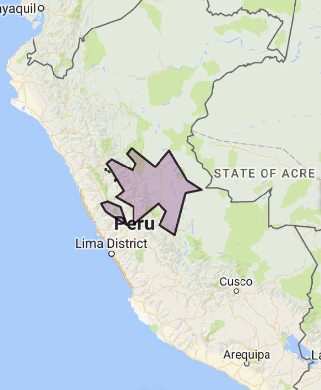 OverlapMaps's tweet photo. What do #Peru and #Azerbaijan look like when they are #overlapped? #TuesdayThoughts https://t.co/dXnh6e356Q
