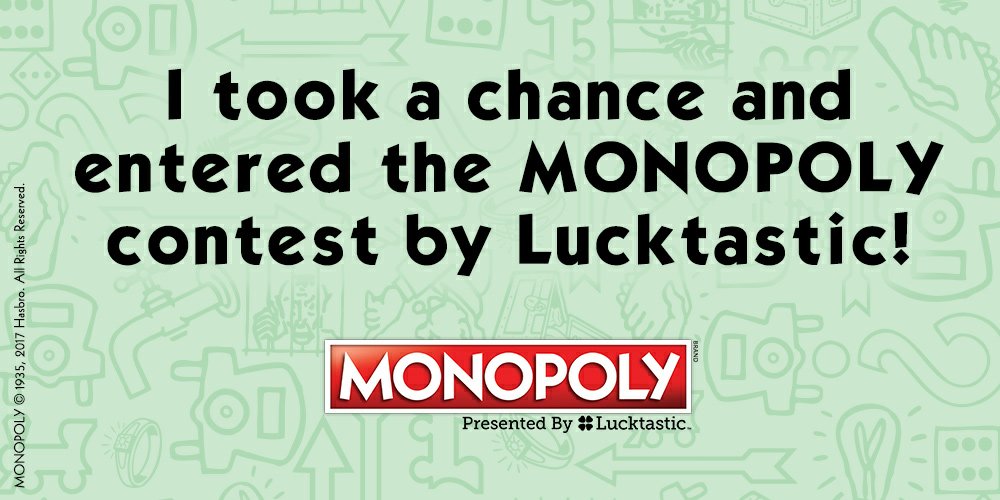 sysmik_vlad's tweet photo. Enter Monopoly on Lucktastic for a chance at $250,000! https://t.co/qUeYdMojZK https://t.co/jhN1jE8x0l