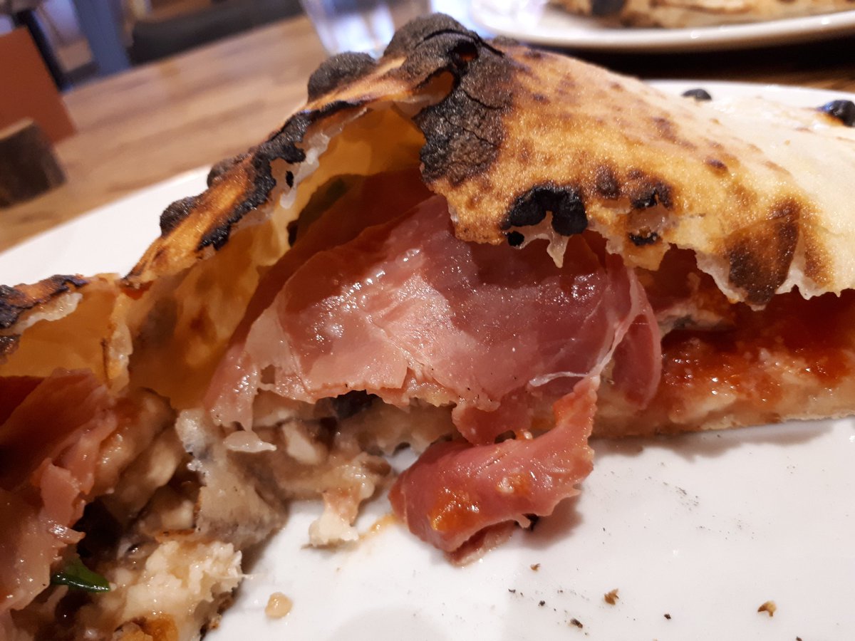 <a href="/woodfiresmoke/">Wood Fire Smoke</a> #calzone and #pizza at #Wilmslow