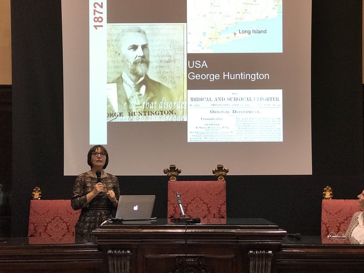 Festivalscienza's tweet photo. Il #cagliariscienza17 inizia qui. La prima relazione è di Chiara Zuccato, sulla storia della malattia #Huntington e le scoperte recenti https://t.co/iVLWffyUHl