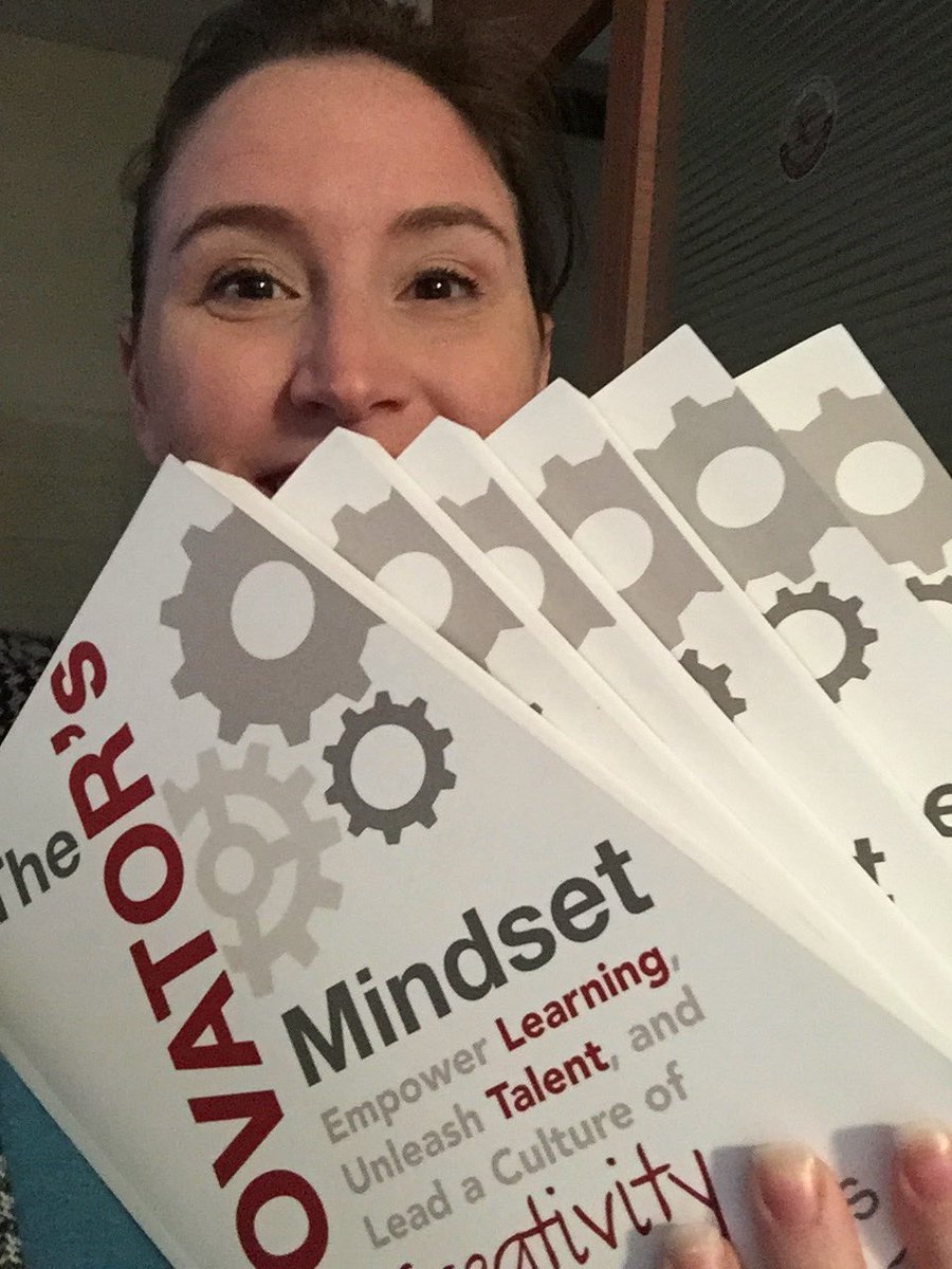 MrsKennedy's tweet photo. Book club starts today! Bring it, @gcouros; we’re ready for the challenge! #TCHSInnovators https://t.co/JkrrPkq7it