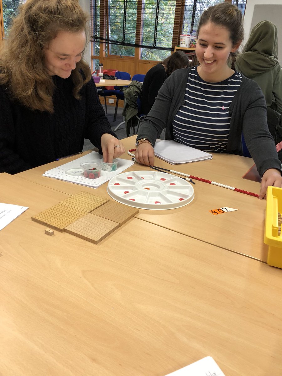 MissxBhead's tweet photo. Exploring different resources to help facilitate childrenโs understanding of place value in todayโs seminar ๐ฉ๐ปโ๐ซ๐ฉ๐ปโ๐๐ง #BAPrimaryEd https://t.co/YbmQAhUoXM