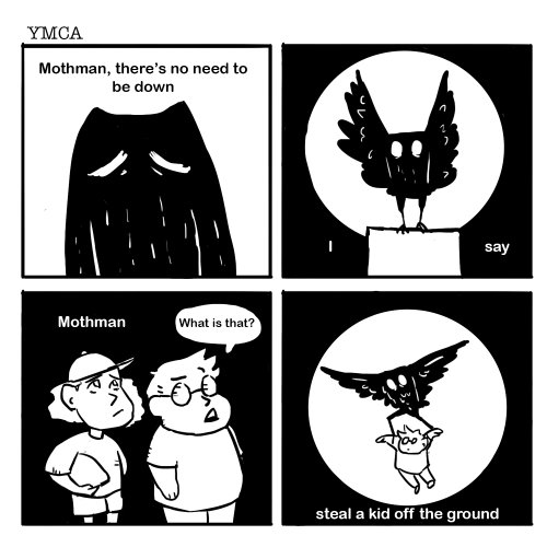 manormoth's tweet image. // I&apos;m yellin g