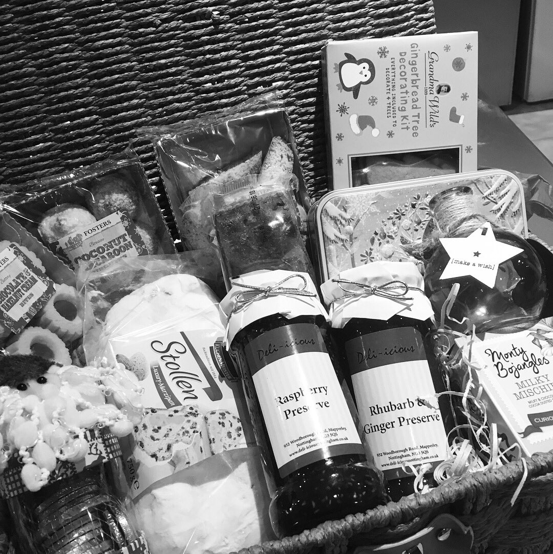 nottinghamdeli's tweet photo. Ready for Hampers @nottinghamdeli #delidays π https://t.co/JqsKZq8m3V