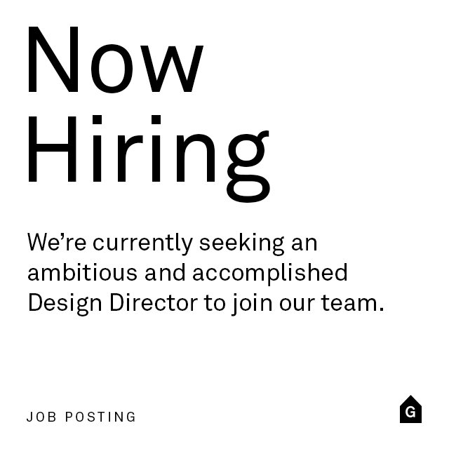 A very rare opportunity has come up at Gretel. We’re looking for a Design Director to join our team. gretelny.com/people/design-…