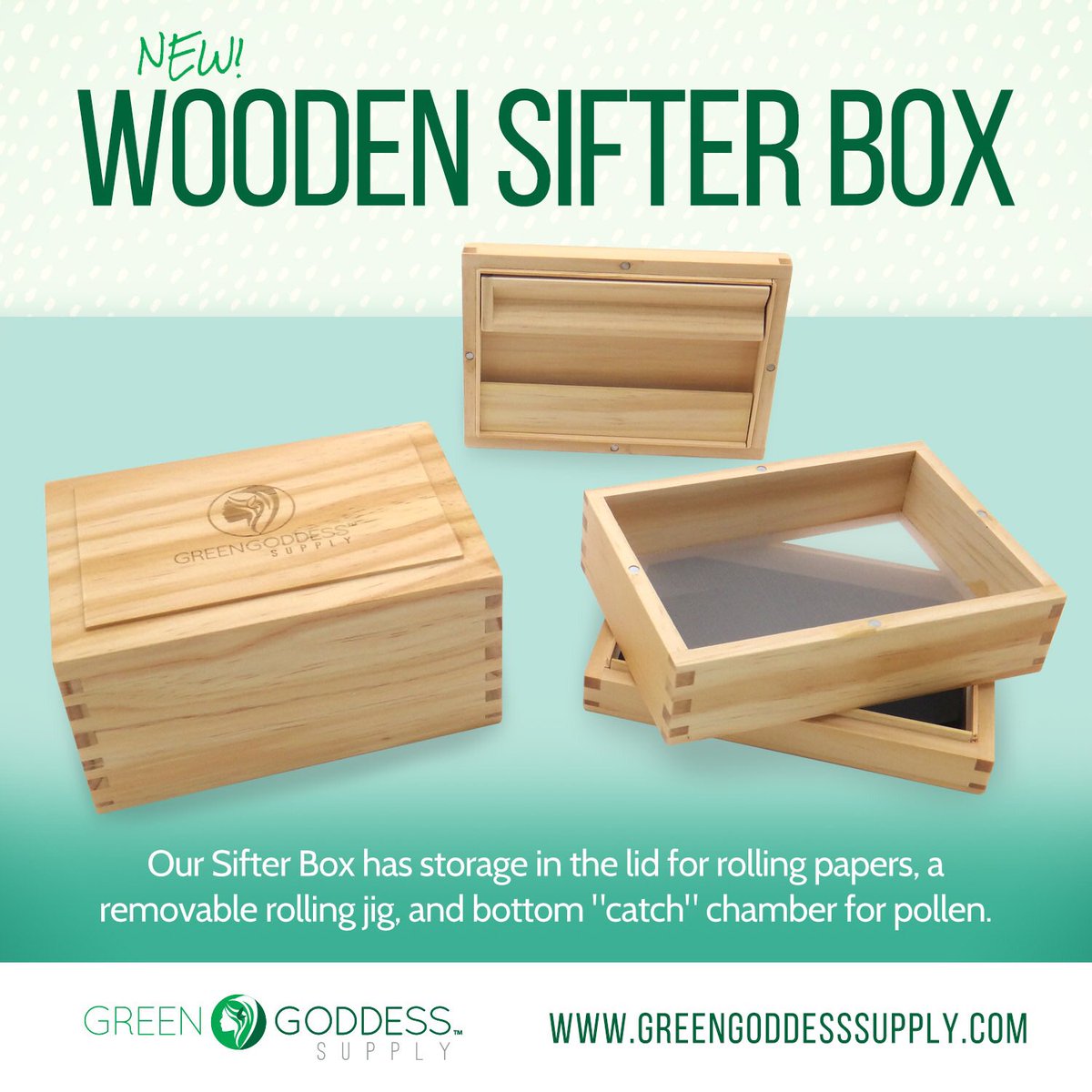 GreenGoddessSup's tweet photo. https://t.co/wiMTeJh4wO #sifterbox #shakerbox #pollensifter #kiefsifter #kiefbox #pollenbox #pollentray #kieftray #trichomes #maryjane https://t.co/wMbNqCjTgO
