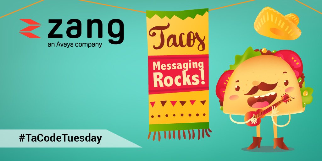 Zang_io's tweet photo. Happy #TaCodeTuesday! What's more delightful than sending #MMS? Grab your free code to get started on Zang Cloud > https://t.co/g134ioXuRW https://t.co/QDhSWV9C9g