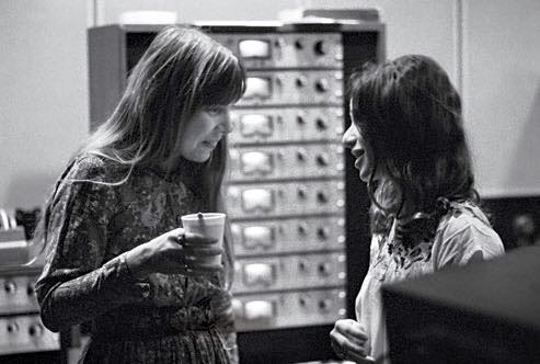 Happy Birthday, Joni Mitchell!
Tapestry session 
A & M Records, 1971
Photo: Jim McCrary 