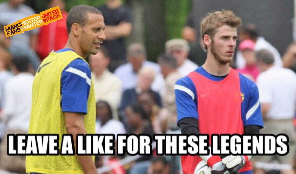  Happy Birthday De Gea & Rio Ferdinand   